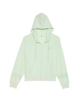Victoria's Secret - Pink Ivy Fleece Campus Full-Zip Hoodie Green