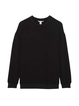 Victoria's Secret - Brushed Modal Fleece Crew Neck Black