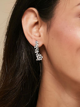 Fabindia - Women Silver Dangler Earrings