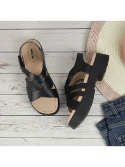 Mochi - Women Elegant Black Sandal Heels