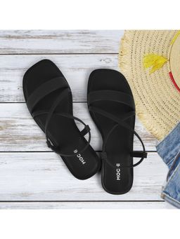 Mochi - Women Elegant Black Sandals