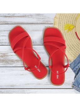 Mochi - Women Elegant Red Sandals