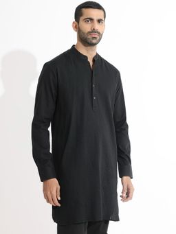 Rare Rabbit - Ethnic Primary Black Kurta