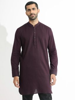 Rare Rabbit - Ethnic Primary Maroon Kurta