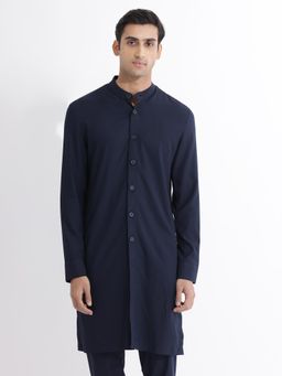 Rare Rabbit - Medo-K Dark Navy Kurta