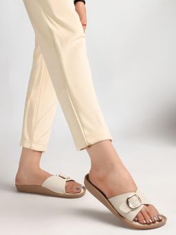 Dollphin - Women Off White Sandals