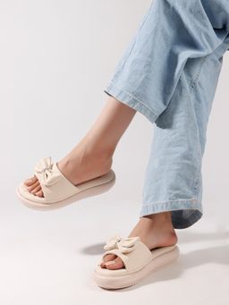 Dollphin - Women Cream Comfortable Sandals