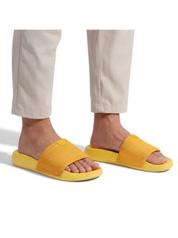 Neeman's - Yellow High Sprout Glideways Sliders for Men