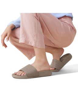Neeman's - Beige HighSprout Evoque Sliders for Women