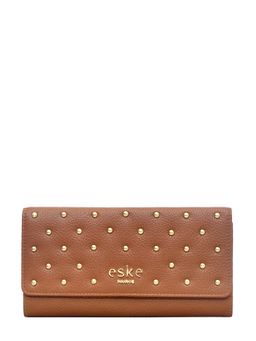 Eske - Adela Flap Wallet, Cognac Cosmos