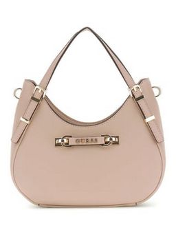Guess - Beige Pu Solid Handbag