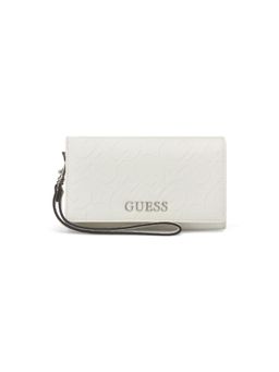 Guess - White Pu Textured Wallet