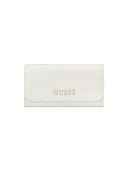 Guess - White Pu Textured Wallet