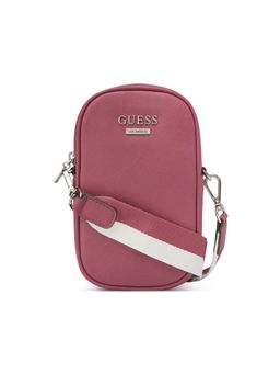 Guess - Red Pvc Solid Crossbody Bag