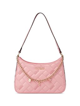 Guess - Pink Pu Solid Handbag