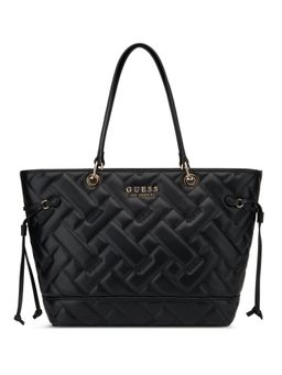 Guess - Black Pu Textured Handbag