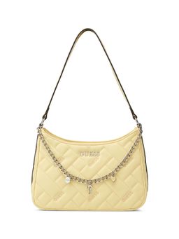 Guess - Yellow Pu Solid Handbag