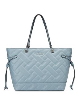 Guess - Blue Pu Textured Handbag