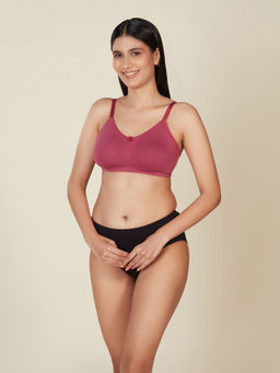 Nykd by Nykaa - Soft Cup Wireless Hold Me Up Full Coverage - NYB062 Rust