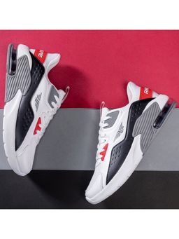 Red Tape - Men Colorblock Red/ White Sneakers