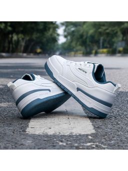 Red Tape - Women's Solid White Blue Sneakers