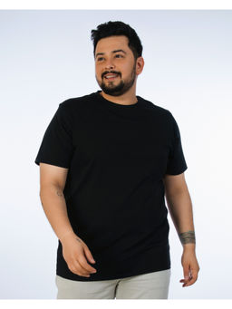 UNSIZED - Mens Solid T-Shirt Black