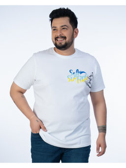 UNSIZED - Mens Solid T-Shirt White