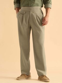 The Souled Store - Gurkha Pants: Khaki Men Trouser