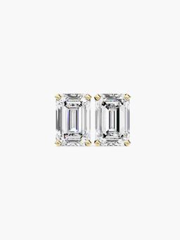 Valanova - Hallmarked 9K Yellow Gold and Certified Lab Grown Diamond 1.00Cts Stud Earrings Vse0007E100