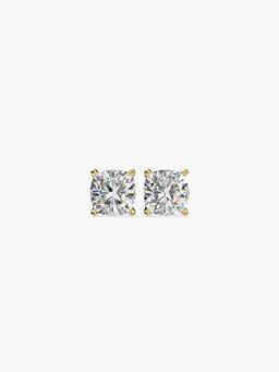 Valanova - Hallmarked 9K Yellow Gold and Certified Lab Grown Diamond 0.50Cts Stud Earrings Vse0009U050