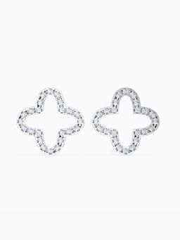Valanova - Hallmarked 9K Rose Gold and Certified Lab Grown Diamond 0.32Cts Stud Earrings Vse0017