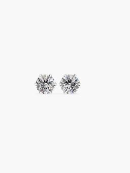 Valanova - Hallmarked 9K Rose Gold and Certified Lab Grown Diamond 0.50Cts Stud Earrings Vse0027R050