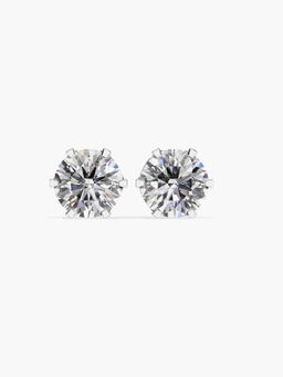 Valanova - Hallmarked 9K Yellow Gold and Certified Lab Grown Diamond 2.00Cts Stud Earrings Vse0027R200