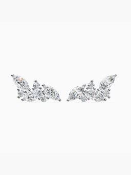 Valanova - Hallmarked 9K Rose Gold and Certified Lab Grown Diamond 0.45Cts Stud Earrings Vse0033