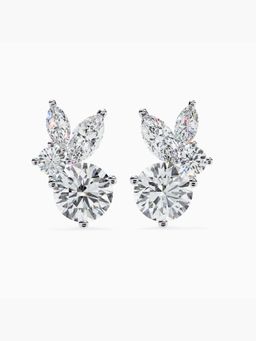 Valanova - Hallmarked 9K Yellow Gold and Certified Lab Grown Diamond 1.53Cts Stud Earrings Vse0035