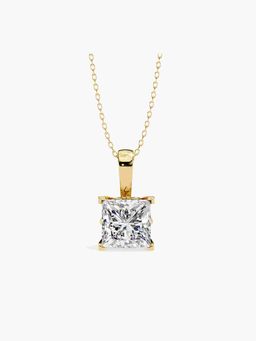 Valanova - Hallmarked 9K Yellow Gold and Certified Lab Grown Diamond 1.50Cts Pendant