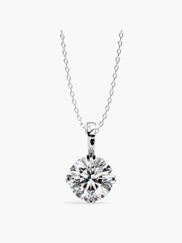 Valanova - Hallmarked 9K White Gold and Certified Lab Grown Diamond 2.00Cts Pendant