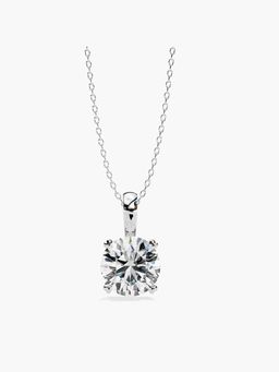 Valanova - Hallmarked 9K White Gold and Certified Lab Grown Diamond 1.50Cts Pendant