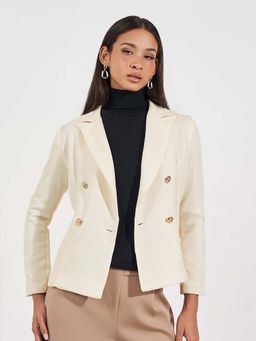Styli - Women Double Breasted Blazer