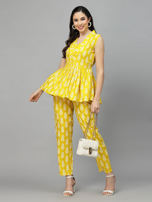 Tumblr Girl Co-Ord Set - Yellow main image 0