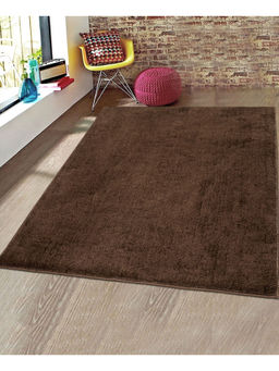 Saral Home - Brown Neo Shaggy Polyester -150X210 cm