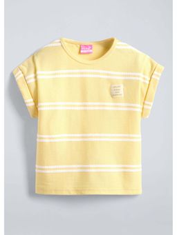 Hopscotch - Yellow Striped T-shirt