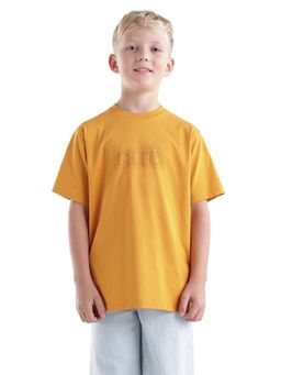 RARE ONES - Mustard Graphic Printed Regular T-shirt