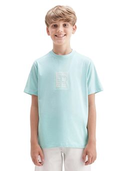 RARE ONES - Blue Printed Regular T-shirt
