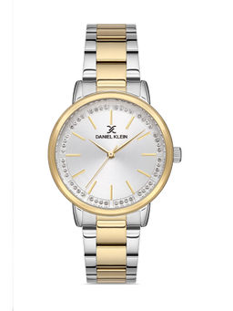 Daniel Klein - Silver Color Stainless Steel Strap Watch for Women DK.1.13048-3