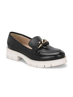 MIORAH - Black Premium Leather Loafers