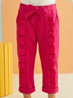 Babies of Wonder - Hot Pink Frill Comfort Pant