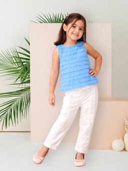 Babies of Wonder - White Frill Comfort Pant