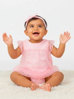 Babies of Wonder - Pink Princess Bubble Bodysuit
