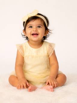 Babies of Wonder - Yellow Princess Bubble Bodysuit